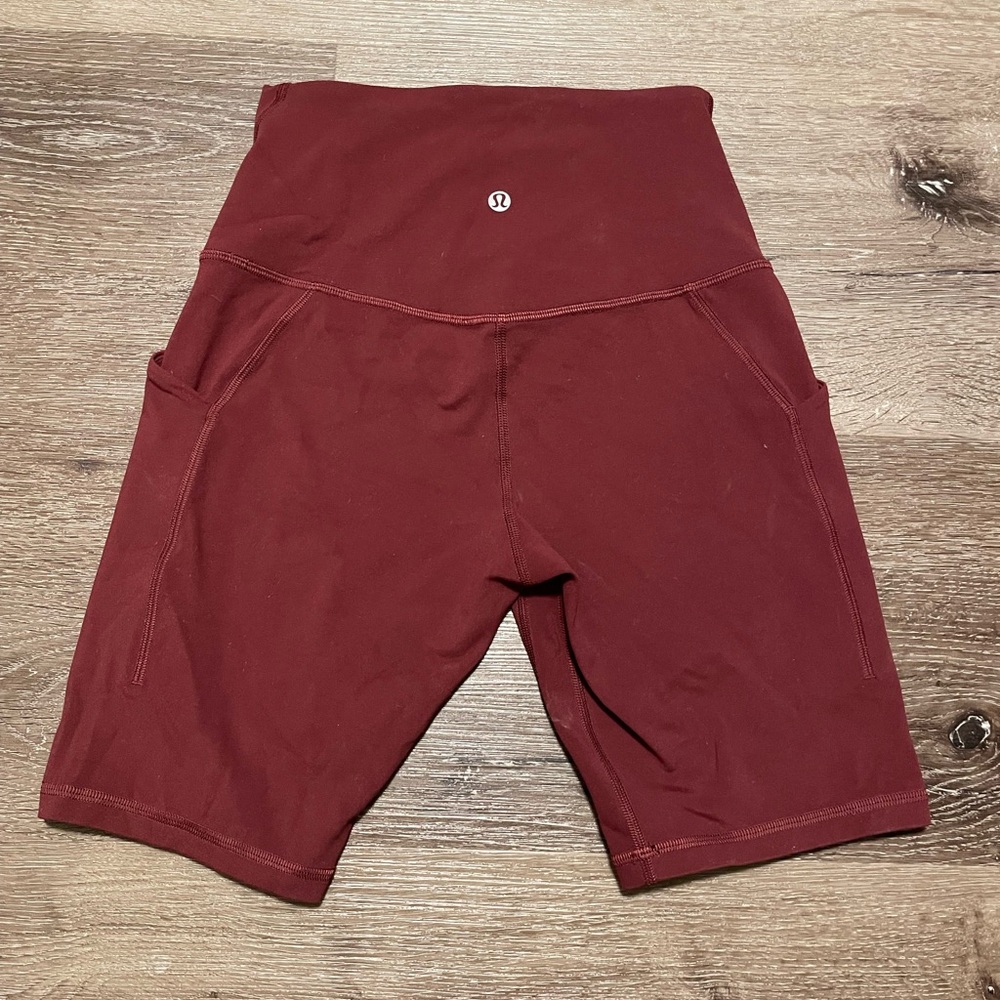 lululemon athletica Women's Burgundy Shorts